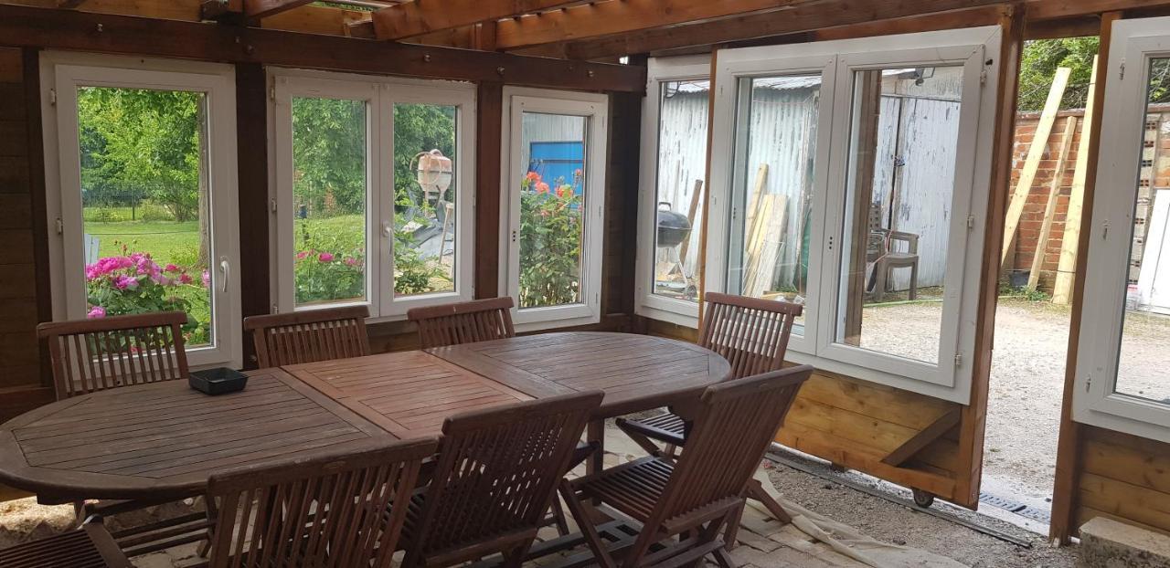 T4 Climatise A 20 Mn De Disney Et 50 De Paris Dans Jolie Maison Briarde Mortcerf Εξωτερικό φωτογραφία